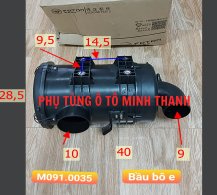 Bầu lọc gió com lê nhựa lọc 20x34 cao su YC4E140-20 OLLIN 7-9 tấn (Foton chính hãng)