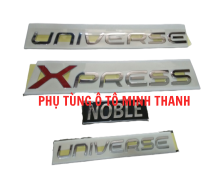 Bộ chữ Universe 7 chữ