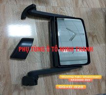 Gọng gương + gương hậu Shacman RH M3000