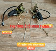 Khóa ngậm cửa Shacman LH điện