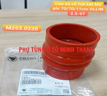 Ống gió tubo phi 70/70/11cm YZ4102/4105/4110ZLQ OLLIN 2.5-9 Tấn (Foton chính hãng)