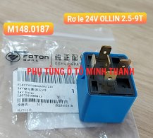 Rơ le nhỏ 24V 5 chân OLLIN 2.5-9 Tấn (Foton chính hãng)