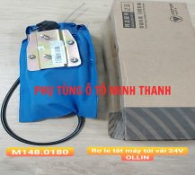 Rơ le tắt máy túi vải 24V OLLIN198/250/500B (Foton chính hãng)