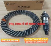 Cùi dĩa VCQD 7x43/18 then (6700)OLLIN 3.45 (Foton chính hãng)