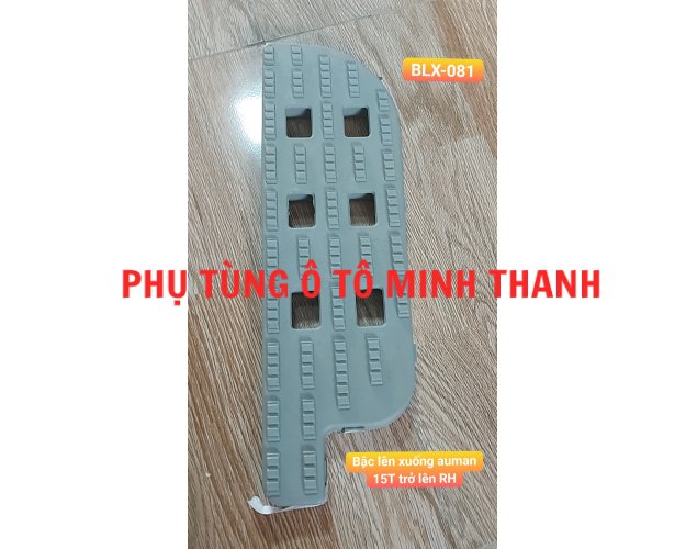 Bậc lên xuống auman ETX-MOI 15T mới trên L, nhựa