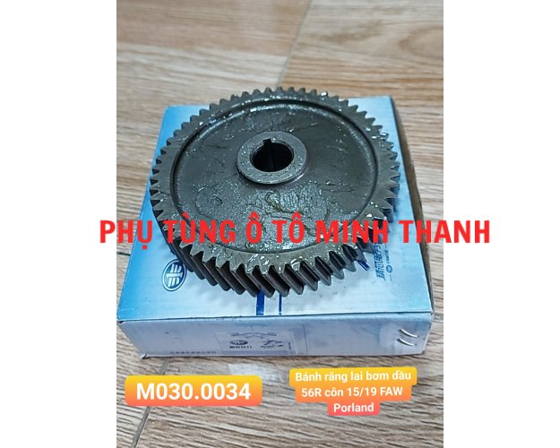 Bánh răng lai bơm dầu /WX490ZLQ/4300 (56R) côn 15/19 FAWDE