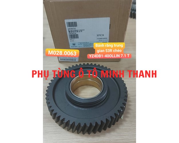 Bánh răng trung gian 53R chéo YZ4DB1-40 OLLIN 7.1 Tấn (Foton chính hãng)