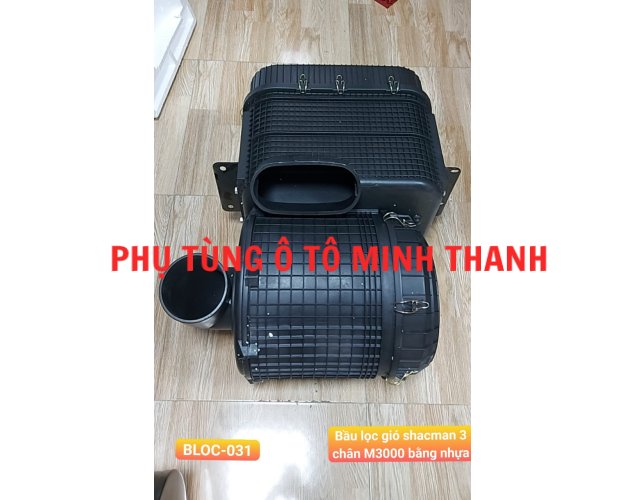Bầu lọc gió Shacman 3 chân M300 Bằng nhựa