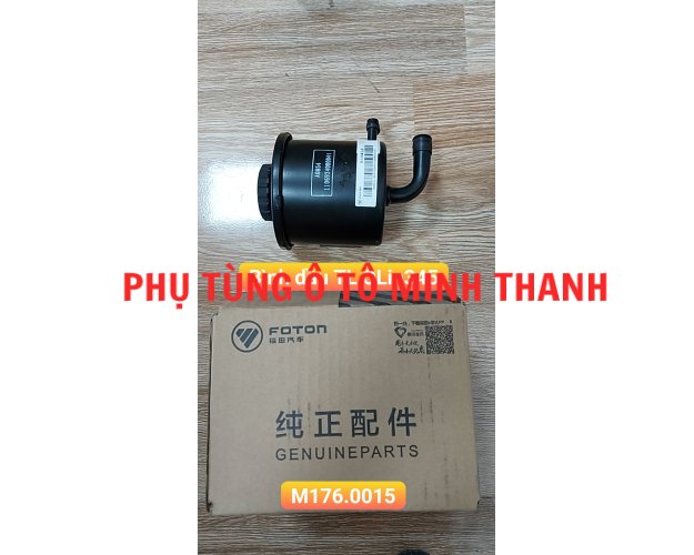 Bình dầu trợ lực lái sắt OLLIN 3.45-7 Tấn (Foton chính hãng)