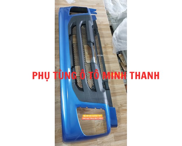 Cản ba đờ sốc auman 15 tấn mới cao 74cm dài đo thẳng 2m48
