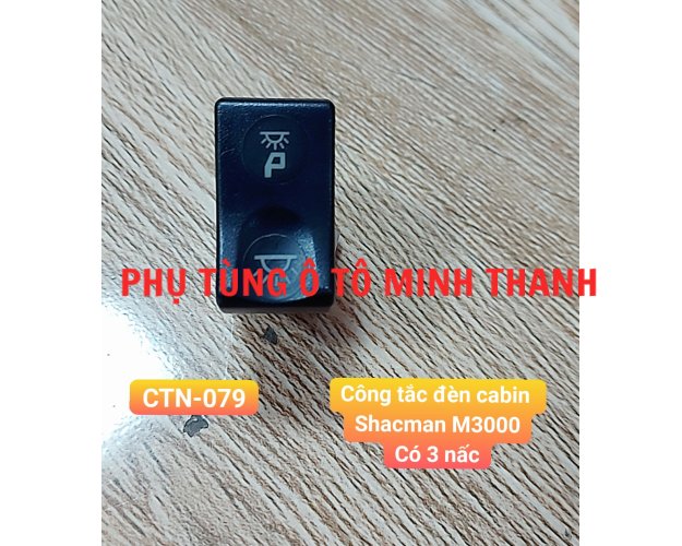 Công tắc đèn cabin Shacman 3 nấc 