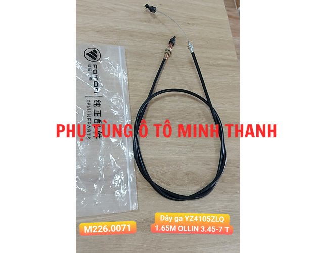 Dây ga Olin YZ4105ZLQ 1,65m OLLIN 3.45-7 Tấn (Foton chính hãng)