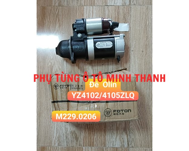 Đề lai thẳng 9R/2 tai 24V/4,5KW YZ4102/4105ZLQ OLLIN 2.5-7 Tấn (Foton chính hãng)