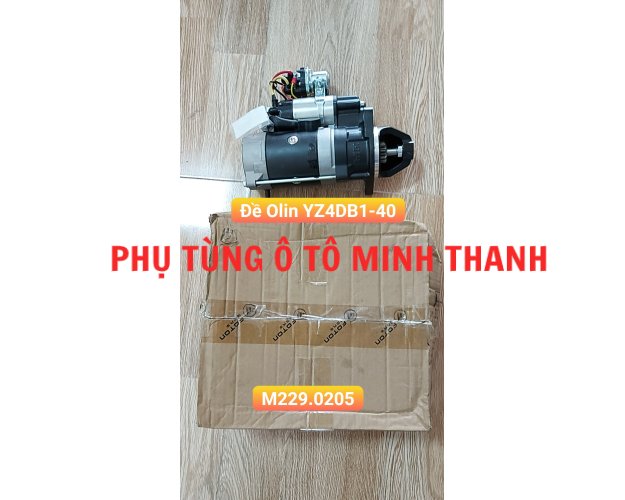 Đề lai thẳng 9R/2 tai 24V/4,5KW YZ4DB1-40 OLLIN 7.1 Tấn (Foton chính hãng)