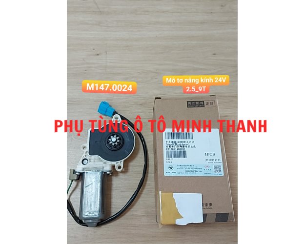Mô tơ nâng kính 24V 8R (R) OLLIN 2.5-9 Tấn (Foton chính hãng)