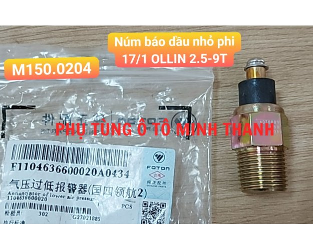 Báo dầu YZ4102/4105/4110ZLQ OLLIN 2.5-9 Tấn nhỏ phi 17/1 zác (Foton chính hãng)