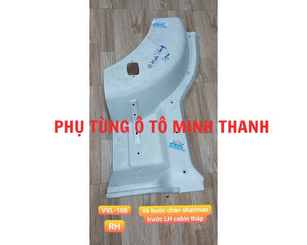 Vè bước chân Shacman trước RH cabin thấp