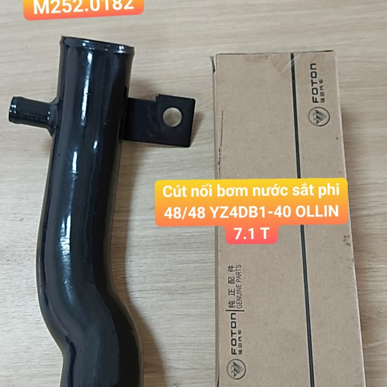Cút nối bơm nước sắt phi 48/48 YZ4DB1-40 OLLIN 7.1 Tấn (Foton chính hãng)