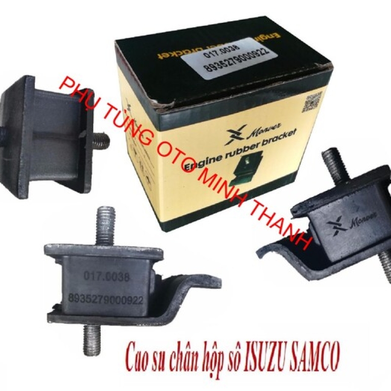 Cao su chân hộp sô Isuzu sam co